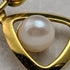 British Vintage Jewelry K9 Gold & Pearl Earrings